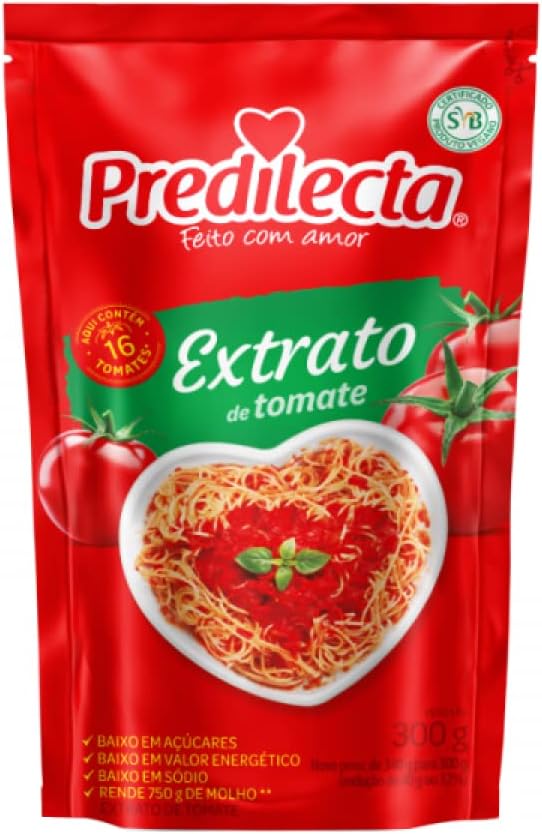 EXTRATO DE TOMATE TRADICIONAL PREDILECTA 300GR SACHE (32)