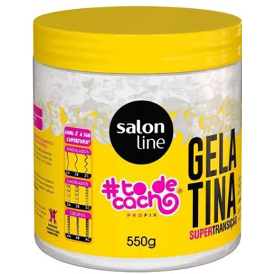 GELATINA SALON LINE 550G TODECACHO SUPER TRANSICAO  (6)