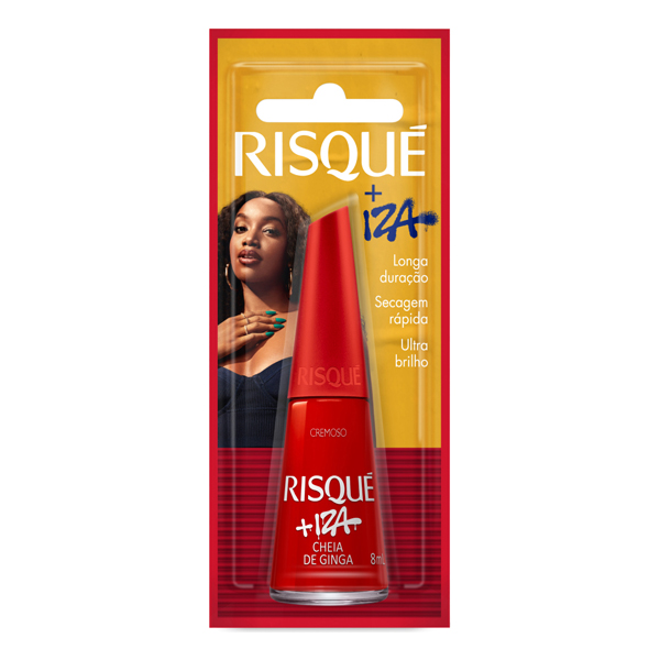 ESM RISQUE BL 8ML CREM IZA CHEIA DE GINGA (144)