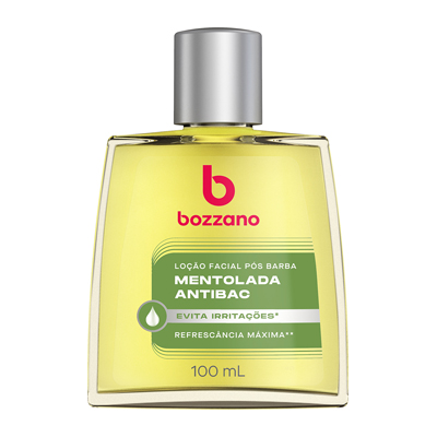 LOCAO BOZZANO 100ML POS BARBA MENTOL  ANTBAC(12)