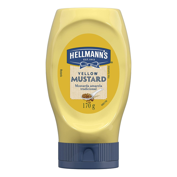 MOSTARDA HELLMANNS 170G SQZ (24)