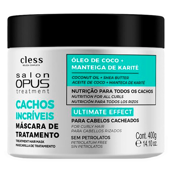 CREME TRATAMENTO SALON OPUS 400G CACHOS INCRIVEIS (12)