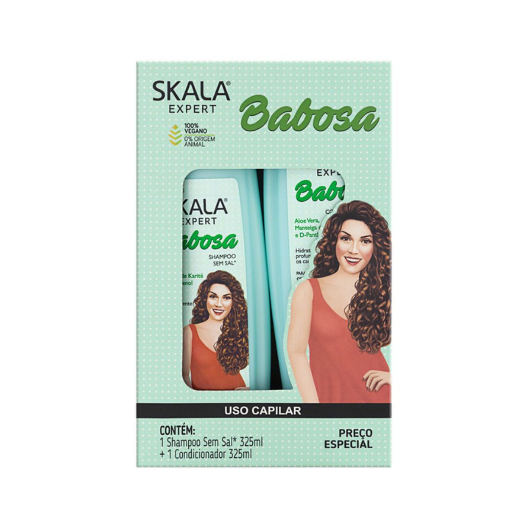 KIT SKALA SH+COND 325ML BABOSA (6)