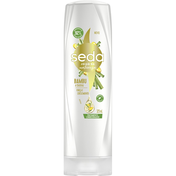 COND SEDA 325ML REC NATURAL BIOTINA (12)