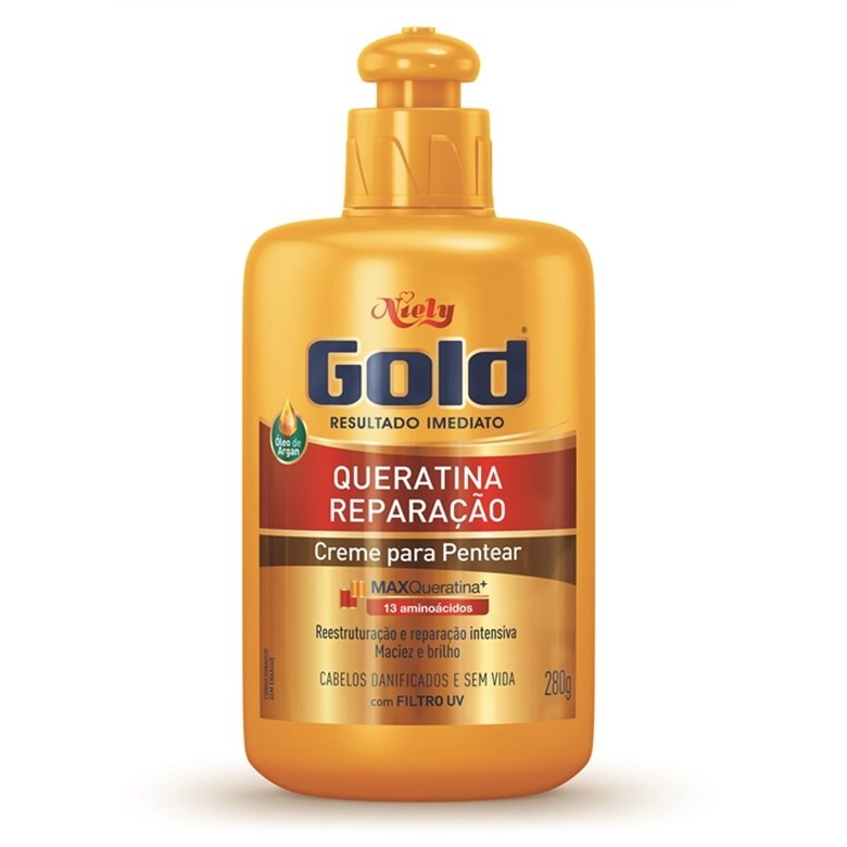 CREME PENTEAR NIELY GOLD 280G QUERATINA REPARADOR (12)