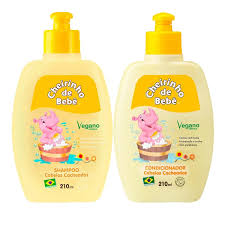 KIT SH+COND CHEIRINHO DE BEBE 210ML CACHEADOS (10)