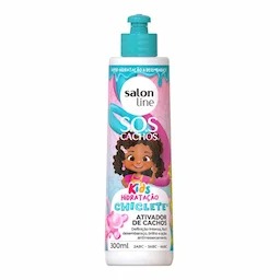 ATIVADOR SALON LINE 300ML CACHOS KIDS CHICLETE (6)