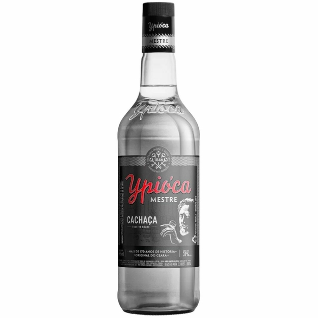 BEBIDA CACHACA YPIOCA NACIONAL 965ML PRATA MESTRE (12)