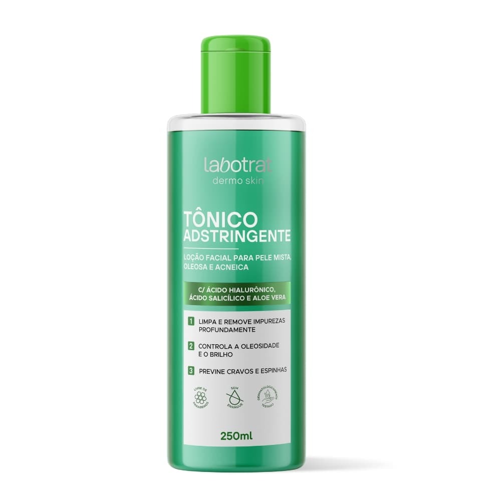 LOCAO TONICA LABOTRAT DERMO SKIN 250ML ADSTRINGENTE (12)