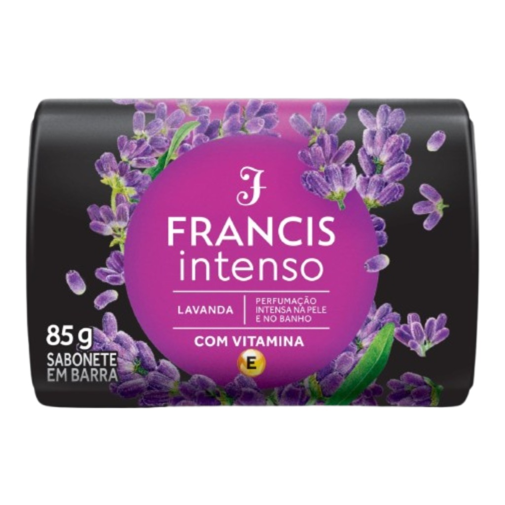 SABONETE FRANCIS SUAVE INTENSO 85G LILAS (114)