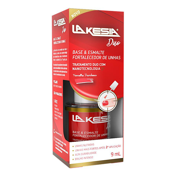 ESMALTE LA KESIA DUO 9ML FRAMBOESA (169)