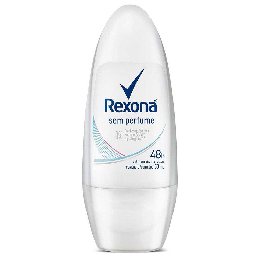 DES REXONA ROLL ON 50ML FEM S/PERFUME (12)