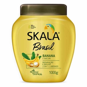 CREME TRATAMENTO SKALA 1KG BOMBA BANANA (6)