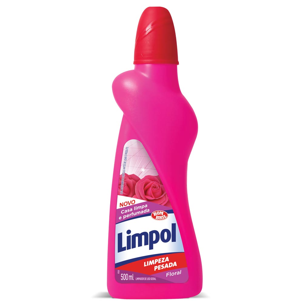 LIMPOL LIMPEZA PESADA 500ML FLORAL (12)