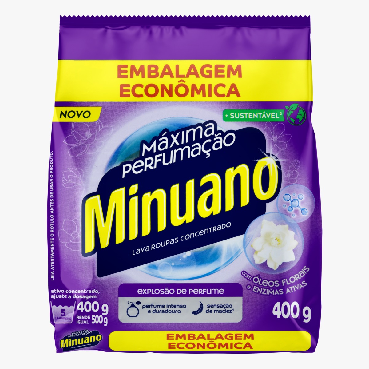 SABAO EM PO MINUANO 400G SACHE ROXO (24)
