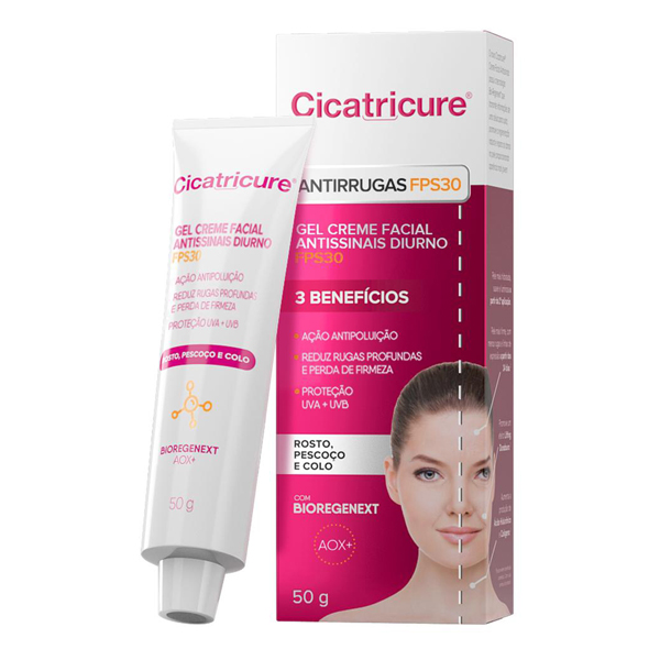 CREME CICATRICURE 50G DIURNO FPS 30 (12)