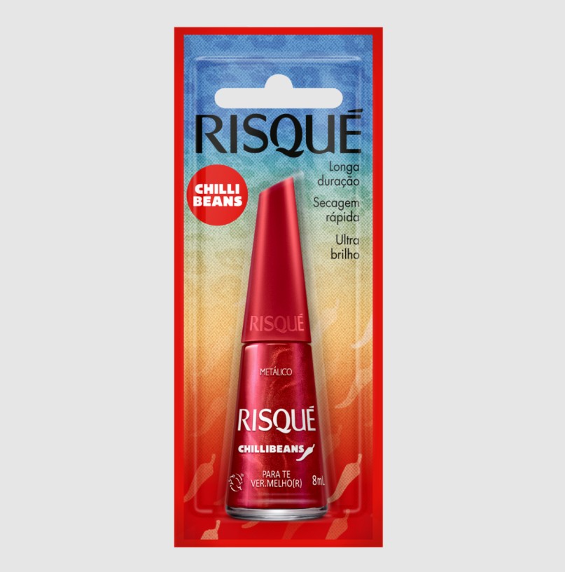 ESM RISQUE BL 8ML CHILLI BEANS PRA TE VER MELHO (144)
