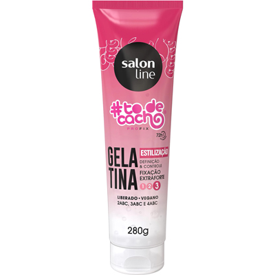 GELATINA SALON LINE 280G TODECACHO EXTRA FORTE (6)