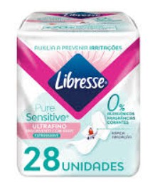 ABS LIBRESSE EXTRA SUAVE ULTRAFINO C/ABAS SENSITIVE 28UN L+P- (6)