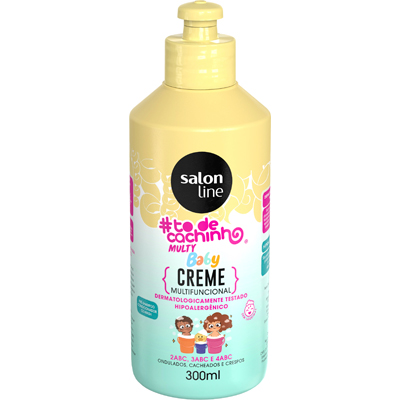 CREME PENTEAR SALON LINE 300ML TODECACHINHO BABY MULTIFUNCIONAL (6)