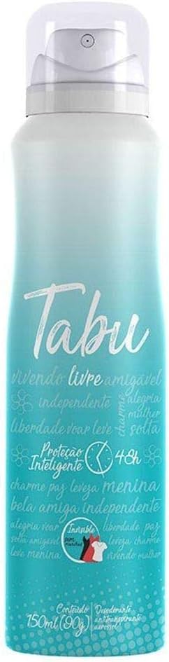 DES AERO TABU 150ML LIVRE (12)