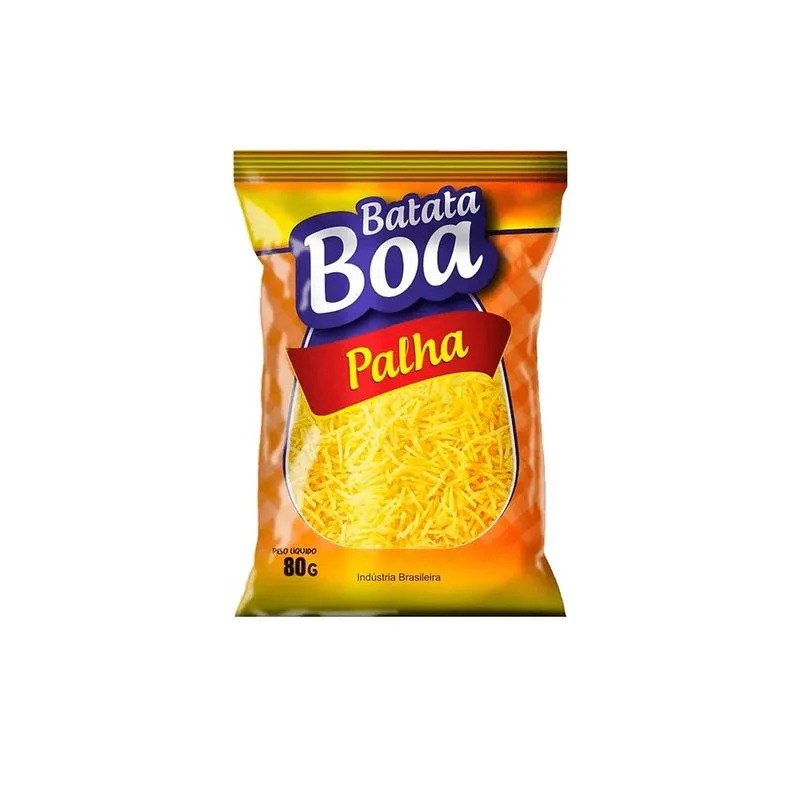 BATATA PALHA BOA 80G TRAD (50)