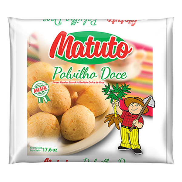 POLVILHO MANDIOCA MATUTO 1KG DOCE (20)