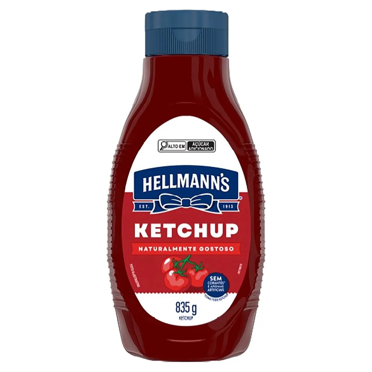 KETCHUP HELLMANNS 835G TRAD SQZ (12)