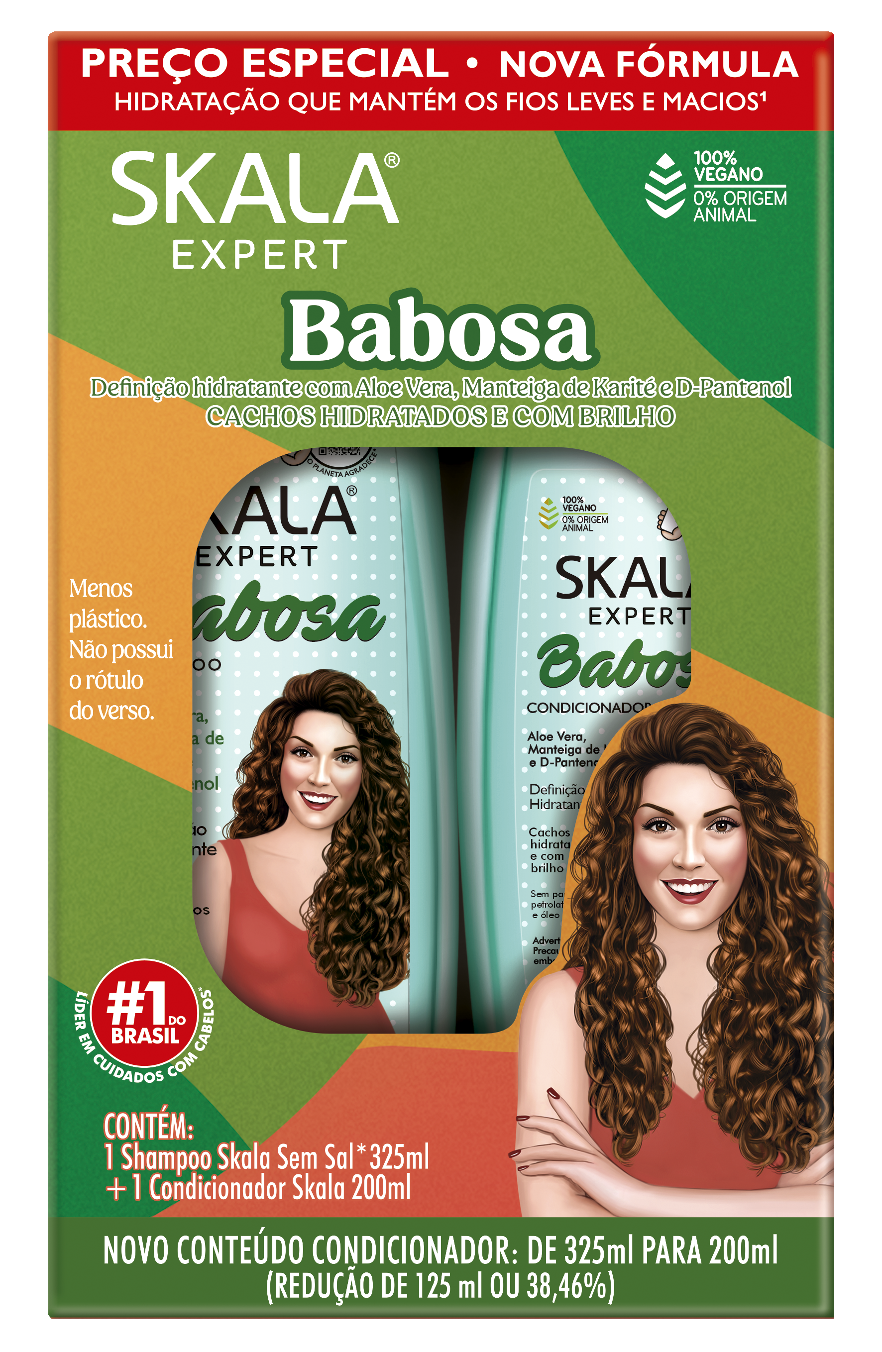 KIT SKALA SH+COND 325ML/200ML BABOSA (6)