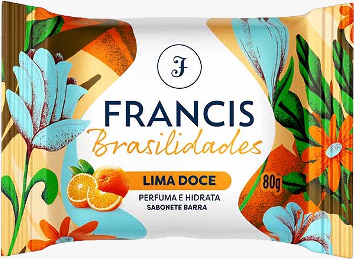 SAB FRANCIS BRASILIDADES 80G LIMA DOCE (108)
