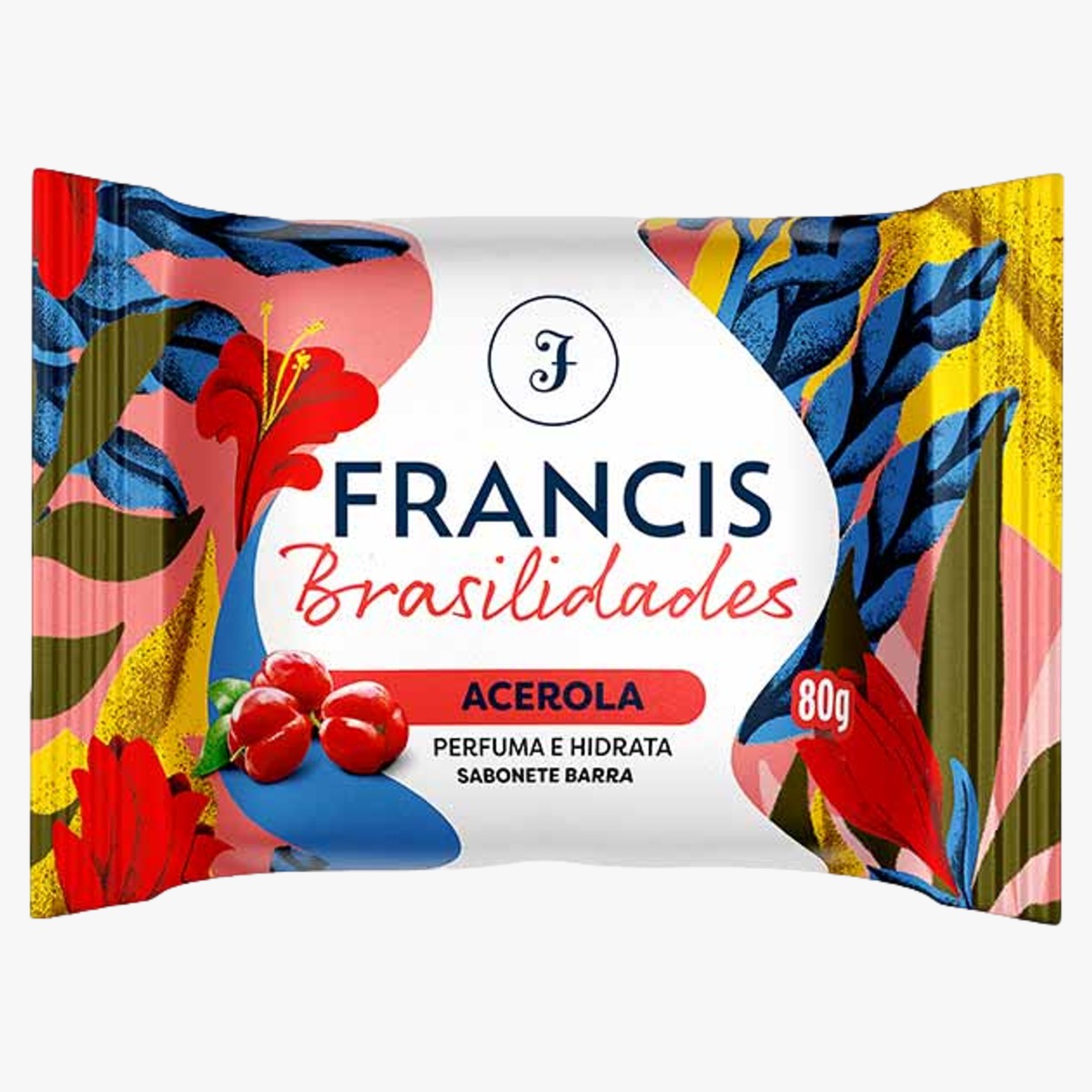 SABONETE FRANCIS BRASILIDADES 80G ACEROLA (108)
