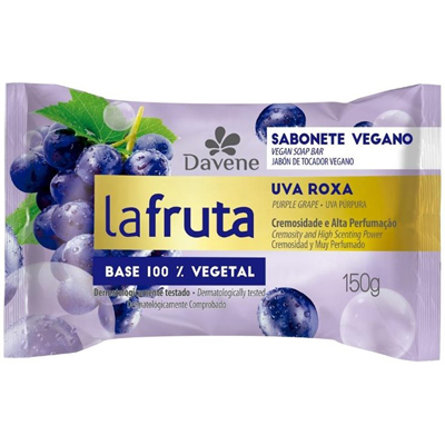 SABONETE LA FRUTA DAVENE 150G UVA ROXA (36)