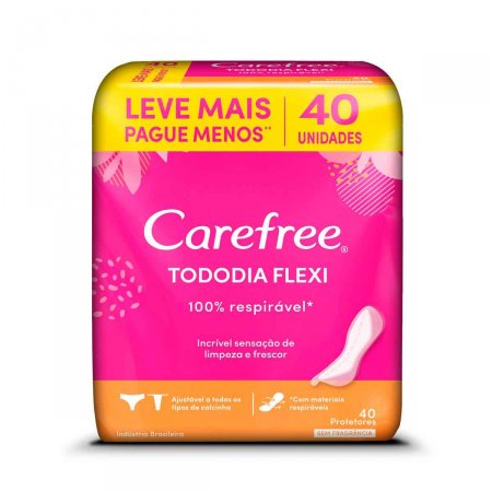 ABS CAREFREE PROT DIAR 40UN TODO DIA FLEXI S/PERFUME (24)