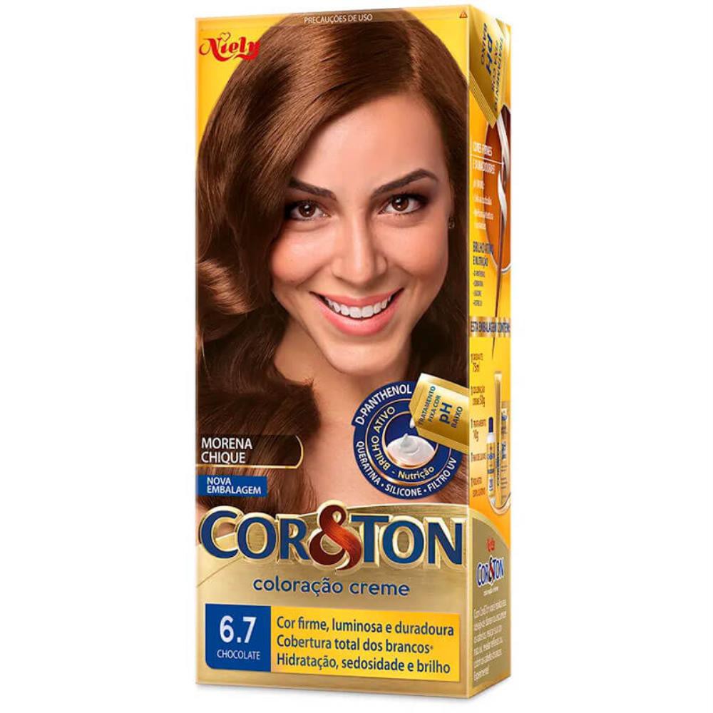 TINT NIELY COR&TON CR KIT 6.7 CHOCOLATE (6)