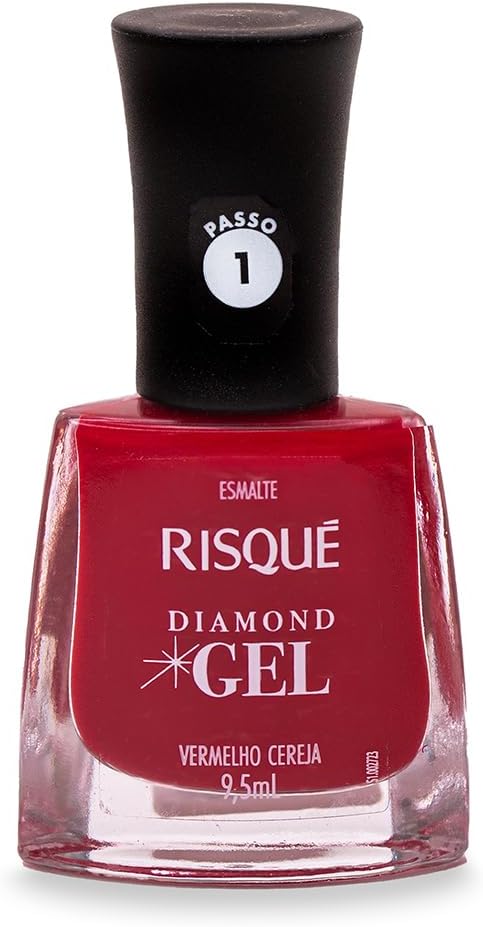ESMALTE RISQUE 9,5ML DGEL VERMELHO CEREJA (144)