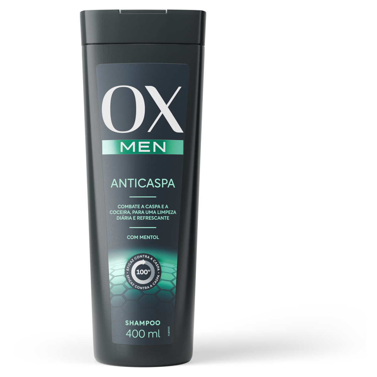 SHAMPOO OX 0400ML MEN ANTICASPA (12)