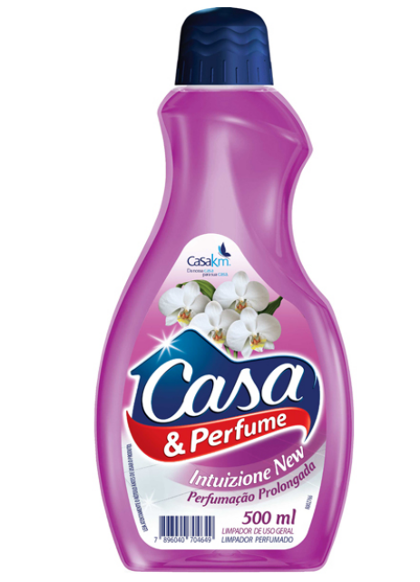 LIMPEZA  CASA E PERUMADA 0500ML INTUIZ LILAS (12)