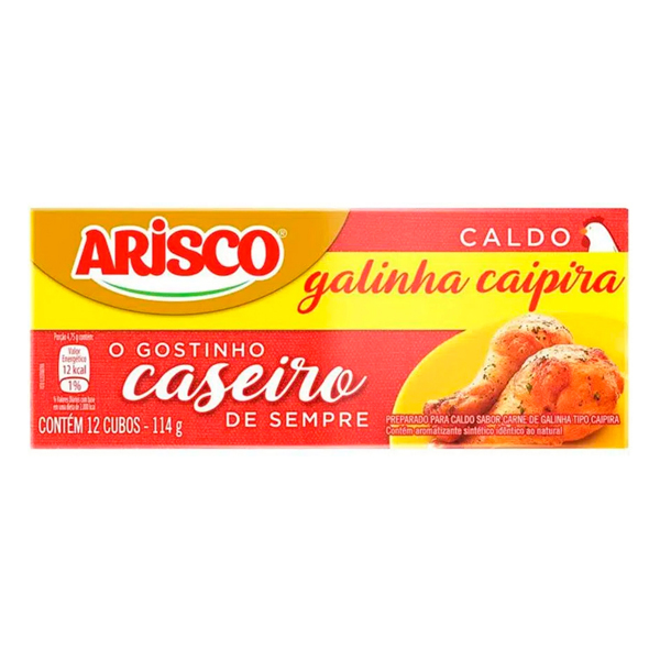 CALDO ARISCO 114GR GALINHA CAIPIRA (80)
