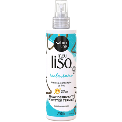 DEFRIZANTE SPRAY SALON LINE 240ML MEU LISO HIALURONICO (6)