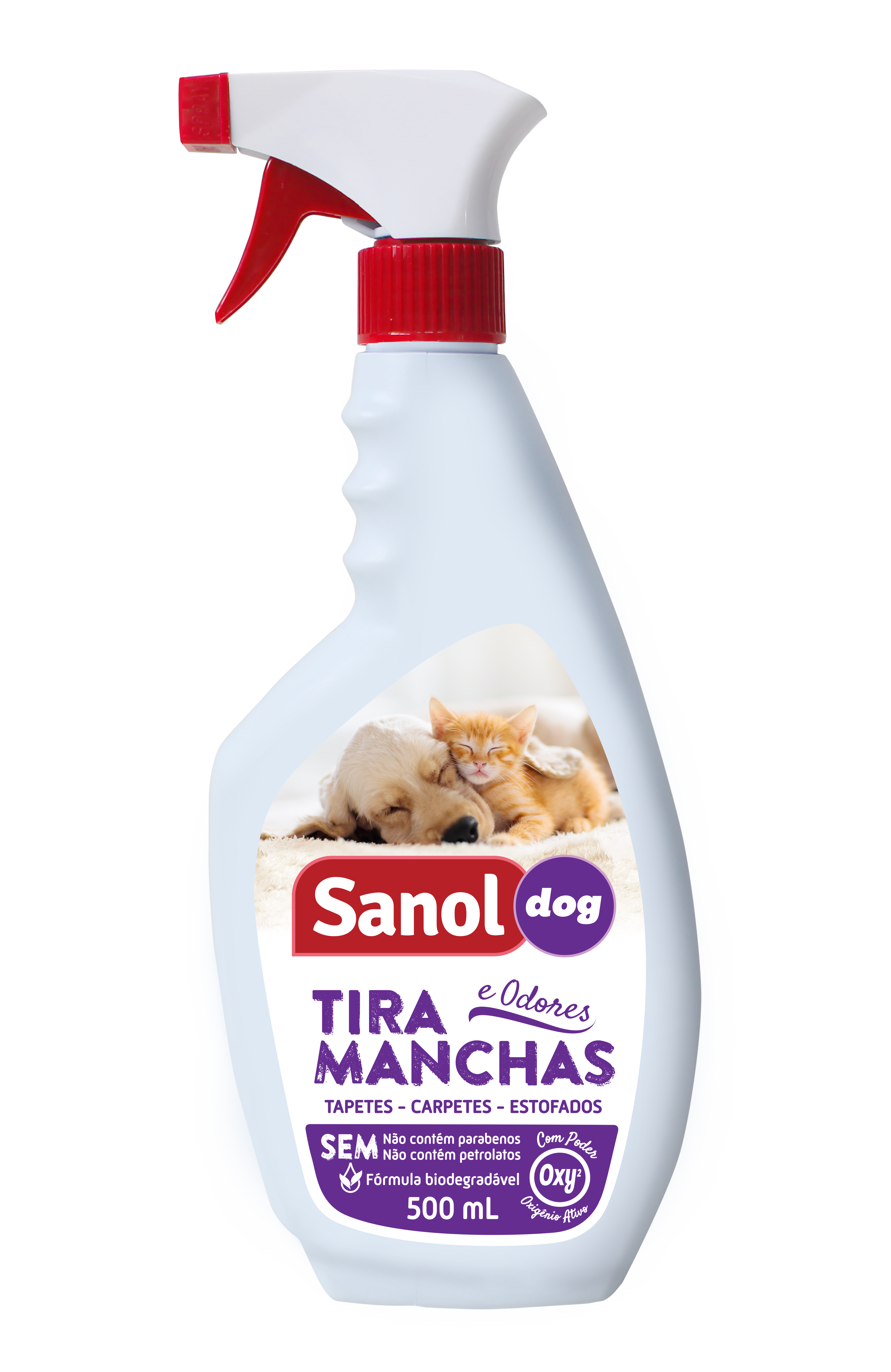 TIRA MACHAS E ODOR PET SANOL 500ML (12)