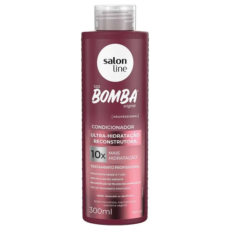 COND SALON LINE 300ML BOMBA ULTRA RECONSTRUTORA  (6)