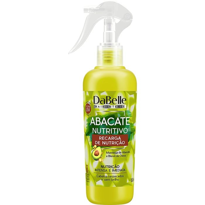 RECARGA DE NUTRICAO DABELLE 180ML ABACATE NUTRITIVO (6)