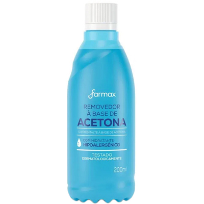 REMOVEDOR ACETONA FARMAX 200ML (24)