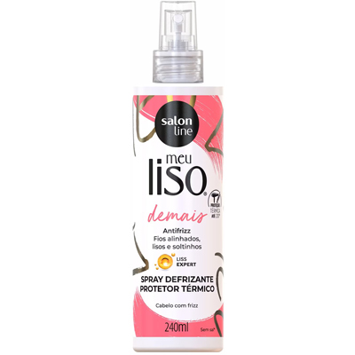 DEFRIZANTE SPRAY SALON LINE 240ML MEU LISO DEMAIS (6)