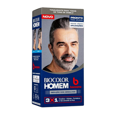 TINT BIOCOLOR HOMEM KIT REDUCAO GRISALHOS (12)