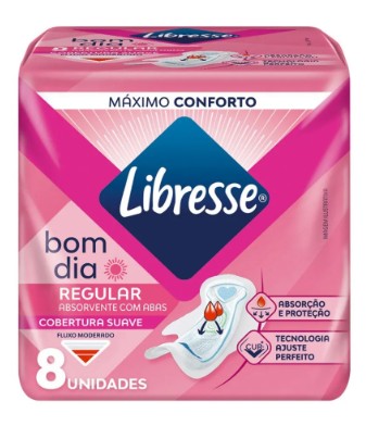 ABS LIBRESSE SUAVE BOM DIA REGULAR 08UN (24)