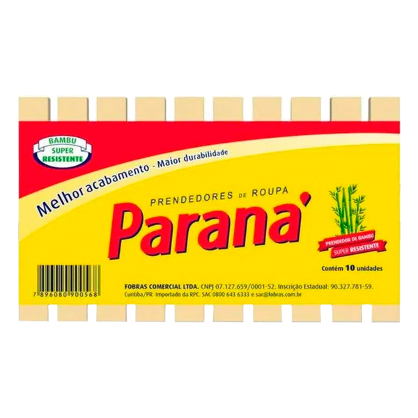 PREND ROUPA PARANA 10UN BAMBU (50)