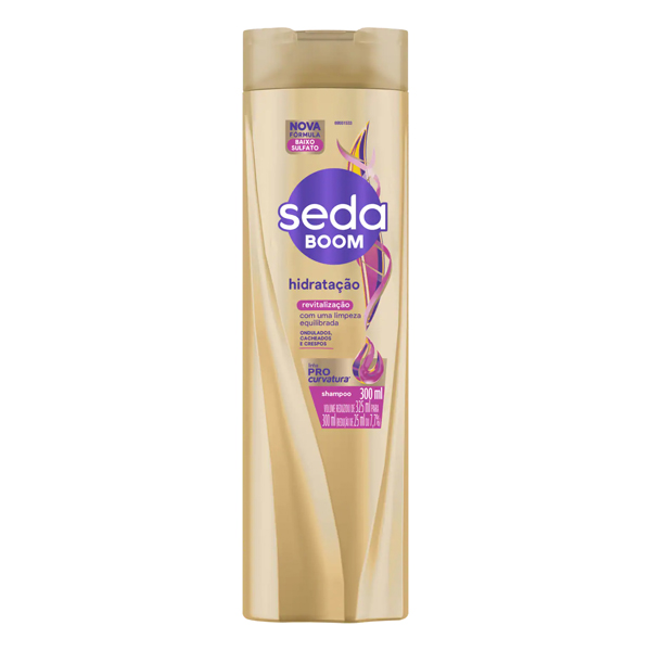 SHAMPOO SEDA 300ML BOOM HIDRATACAO (12)