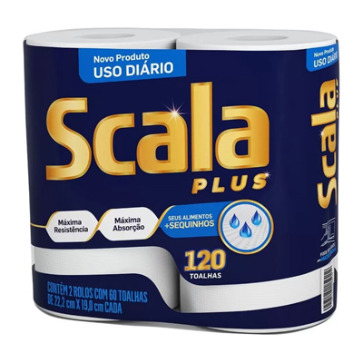 TOALHA DE PAPEL SCALA 60X2 (12)