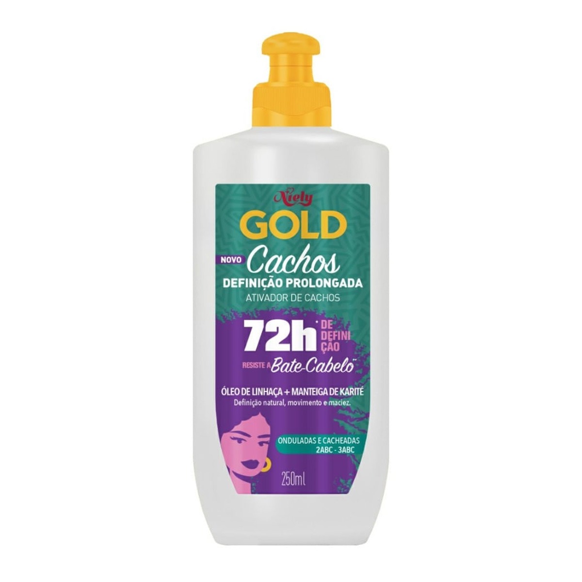 CREME PENTEAR NIELY GOLD 250ML ATIVADOR CACHOS  (12)